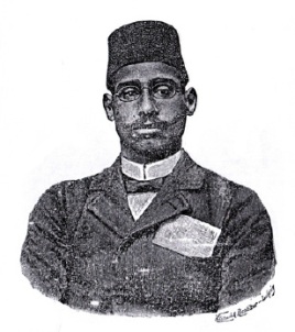 A photograph of Claudius Labib (1868-1918). Image from The Lexicon of the Egyptian Language, 1895-1915.